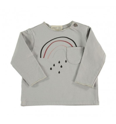 "MOON-ORG.COTTON ""RAINBOW"" SWEATSHIRT