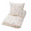BEDDING JUNIOR 110X135 LEAVES ROSE 21