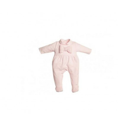BO G COMBI KNITTED BOW PINK