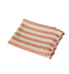 NAT BLANKET/TOWEL STRIPES M ABRICOT 22