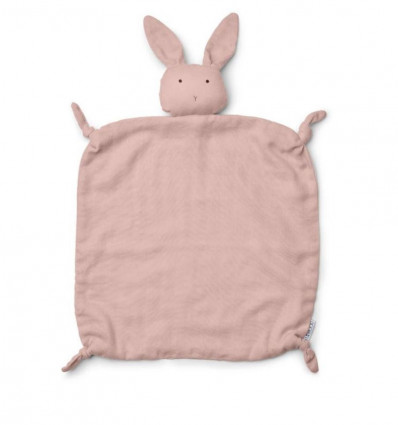 AGNETE CUDDLE CLOTH RABBIT ROSE 4PC 202
