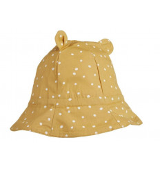ANDERS SUN HAT Y/D CHECK yel 202