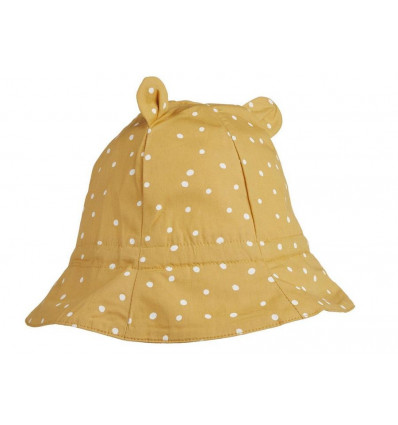 ANDERS SUN HAT Y/D CHECK yel 202