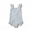 TANNA SWIMSUIT SEERSUCKER Y/D STRIPE 202