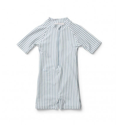STRIPE SEA BLUE/WHITE 68/74 202