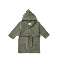 LILY BATHROBE DINO FAUNE GREEN 3-4Y 202