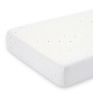 HOESLAKEN JSY WIEG 40X90 CHOUX ECRU 25