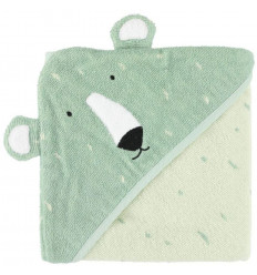 HOODED TOWEL 75X75CM MR. POLAR BEAR 25
