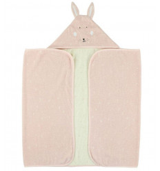 HOODED TOWEL 70X130CM MRS. RABBIT 25