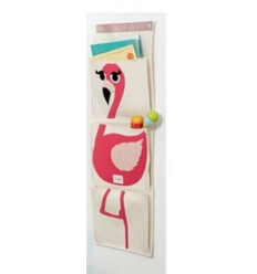 WALL ORGANISER FLAMINGO 5