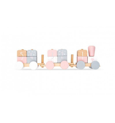 SPEELGOEDTREIN WHITE/PINK 21