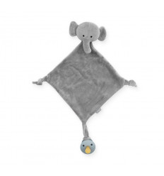 KNUFFELDOEKJE ELEPHANT STORM GREY 22