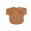 SLEEVED BIB 6-18M DREAMY DOTS MUSTARD 22