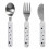 CUTLERY SET DREAMY DOTS WHITE 23