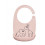 SILICONE BIB DEER FRIENDS POWDER 241