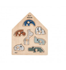 PEG PUZZLE DEER FRIENDS 25