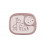 YUMMY MINI COMPARTMENT PLATE POWDER 21
