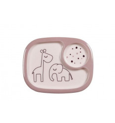 YUMMY MINI COMPARTMENT PLATE POWDER 21