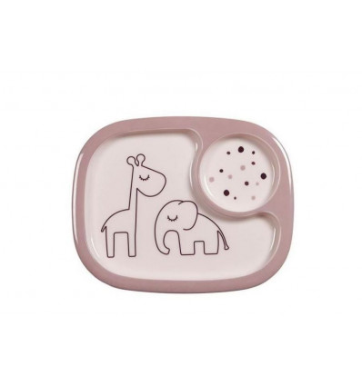YUMMY MINI COMPARTMENT PLATE POWDER 21