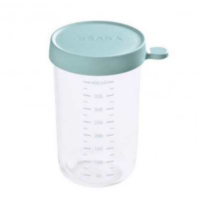 GLAZEN BEWAARPOTJE 400ML AIRY GREEN 21