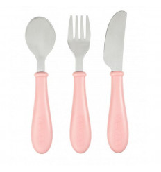 3-DELIG INOX BESTEK VIEUX ROSE 243