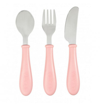 3-DELIG INOX BESTEK VIEUX ROSE 243