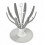 EGOUTTE BIB PLIABLE FLOWER GRI/BLAN 243