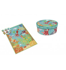 SCRATCH PUZZEL 100PCS OCEAAN 22