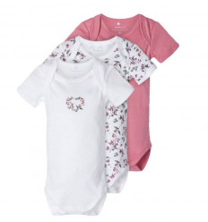 NBFBODY 3P SS HEATHER ROSE FLOWER NOOS 6