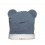 B BONNET TEDDY EARS & STRIPES 36 20