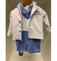 B BLUE SET SHORT COMBI2933 & COLBERT 20