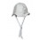 GIRLS HAT EARPROTECTION & FLOWERS 46 20