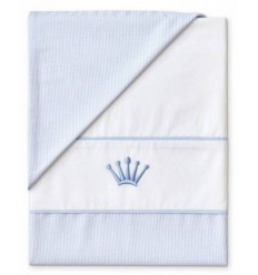 DUVET COVER FOR BED SAM FOREVER BLUE 21