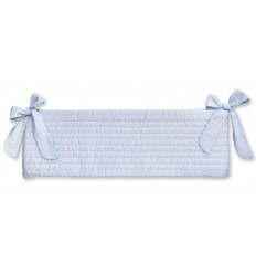 BUMPER FOR COT ROBIN FOREVER BLUE 201