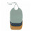 MUSLIN/TERRY M BIB GREEN/NAVY/MUST 21