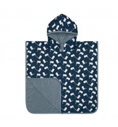 LSF BEACH PONCHO BOYS WHALE 12-36M 20