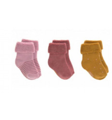 NEWBORN SOCK GOTS 3P ASS BLUE S15-18 25