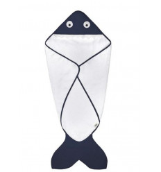 TOWEL BABIES 0-2Y NAVY BLUE 20