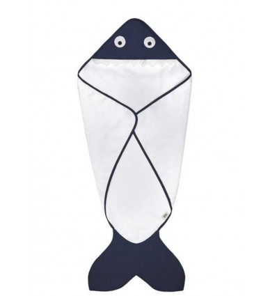 TOWEL BABIES 0-2Y NAVY BLUE 20