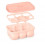 EASY FILL FREEZER TRAYS GREY/CORAL 201