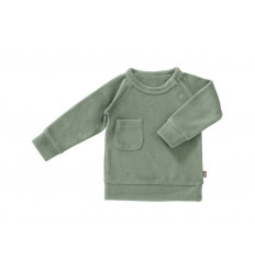 CARDIGAN VELOURS FOREST GREEN 3-6M 21