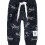B REGULAR FIT PANTS ARROYO GRANDE AOP/