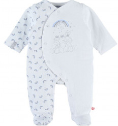 PLUME DB JERSEY BLANC 1M