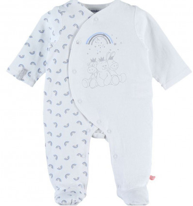 PLUME DB JERSEY BLANC 1M