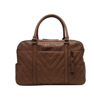 AMSTERDAM QUILTED VERZORGINGSTAS COGNAC