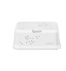 WHITE LITTLE STARS BOX BILLENDOEKJES 23