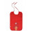 BAVOIR, ROUGE VIF 30X45CM