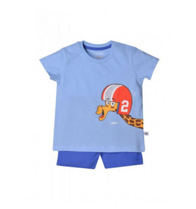 UNISEX PYJAMA, LICHTBLAUW 3M