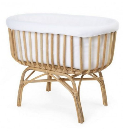 OMRANDER VOOR WIEG CRADLE IN RATTAN 201