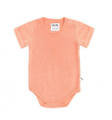 BASICS ROMPER SHORTSLEEVE PINK 50/56